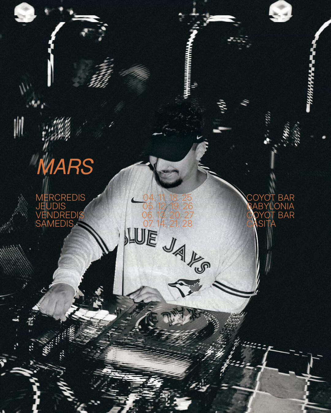 ACYRLAZ – Dates de Mars | Post Instagram